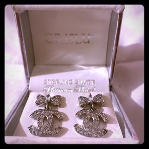Chanel CC Earring Antique
